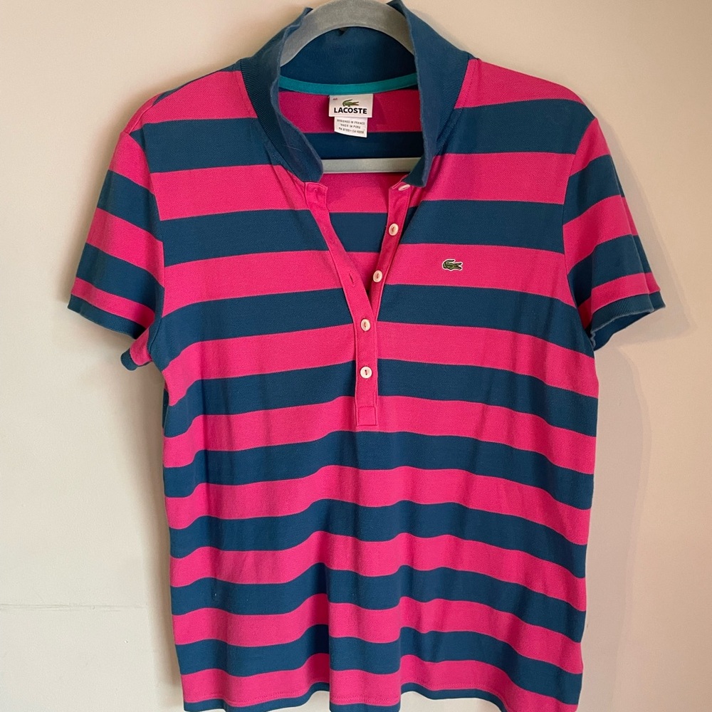 Lacoste women’s golf shirt XL